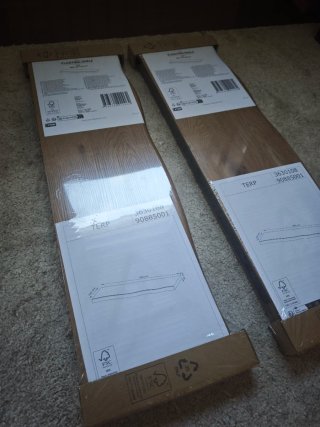 2 Mensole Galleggianti Rovere JYSK TERP
