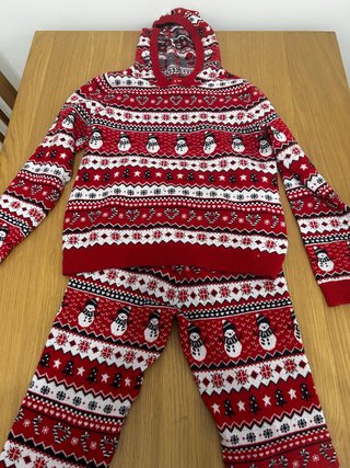Pijama Navideño Unisex Talla XS