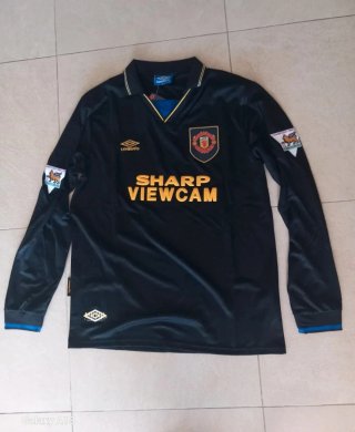 Maglia Cantona #7 Manchester Utd 94/95 Nera