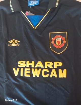 Maglia Cantona #7 Manchester Utd 94/95 Nera