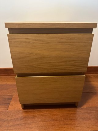 Escritorio IKEA MALM Extensible Roble