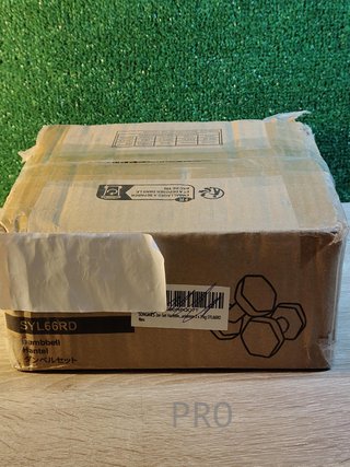 Juego de 2 mancuernas hexagonales 3KG