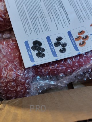 Juego de 2 mancuernas hexagonales 3KG