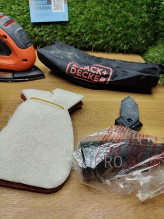 Lijadora de detalles compacta Black+Decker