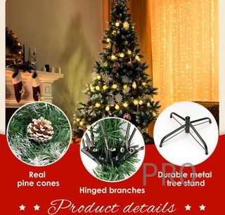 Árbol de navidad artificial plegable - Gigalumi