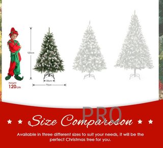 Árbol de navidad artificial plegable - Gigalumi