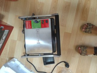 Bourdini Contact Grill Pure - Parrilla Eléctrica