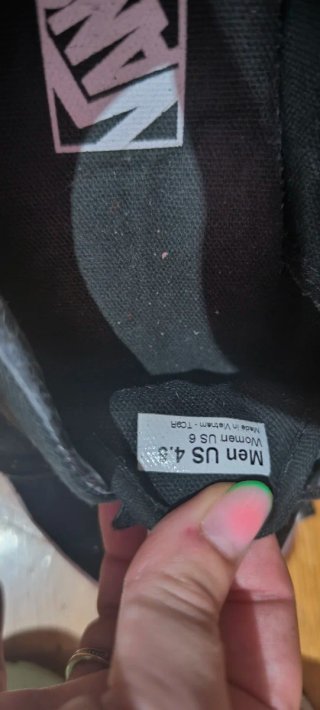 Zapatillas Vans Mujer Negras