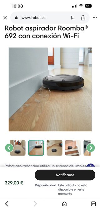 Robot Aspirador Roomba 692 Wi-Fi