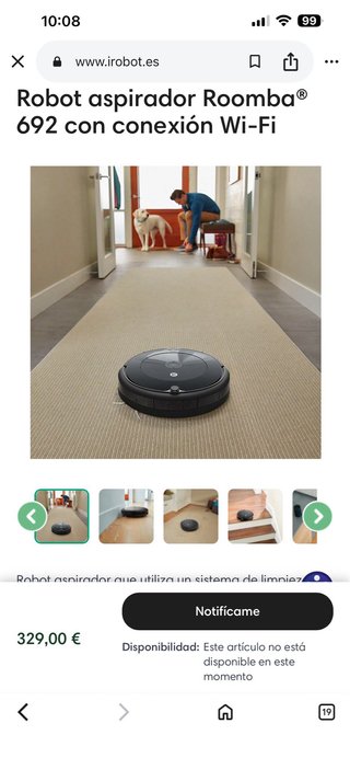 Robot Aspirador Roomba 692 Wi-Fi