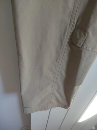 Pantaloncini da escursionismo Columbia Beige