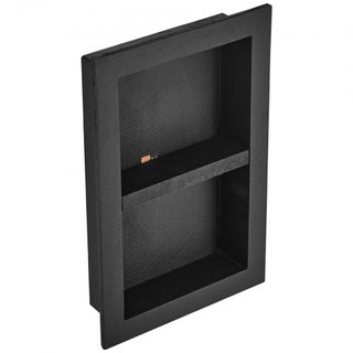 Nicho de Ducha Listo para Azulejos 40.64 x 60.96 cm, Organizador de Doble Estante, Nicho Recesado de Esquinas Cuadradas Insertado en la Pared, Protección Sellada Nicho Moderno para Almacenamiento ...