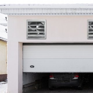 Ventilador de Escape con Persiana, 305 mm de Alta Velocidad 1400RPM 1084 CFM, Ventilador de Ático Montado en Pared de Aluminio con Motor de CA, Ventilación y Enfriamiento para Invernaderos, Garaje...