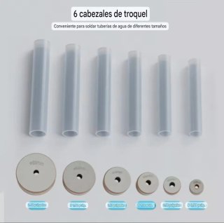 NUEVA!! Máquina soldar tubos plásticos fontanero