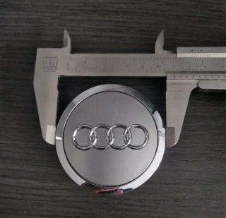 AUDI TAPAS LLANTAS EMBLEMA AUDI GRIS 69mm