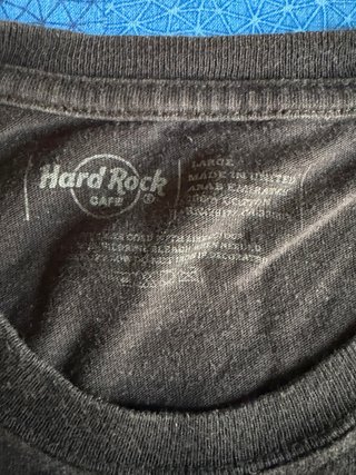 T-shirt Hard Rock Cafe Barcellona nera