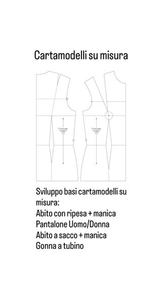 Cartamodelli su misura e sviluppi
