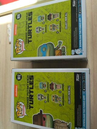Pack 2 Funkos Tortugas Ninja Leonardo y Raphael