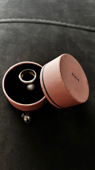 Anillo Tous Perla Talla 14 (contorno dedo 14 cm)
