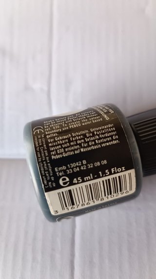Pintura Seda Pébéo Setasilk Ébano 45ml