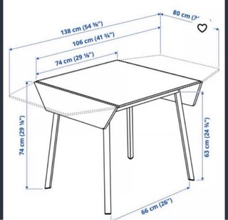 Mesa bambu extensible + 2 Sillas