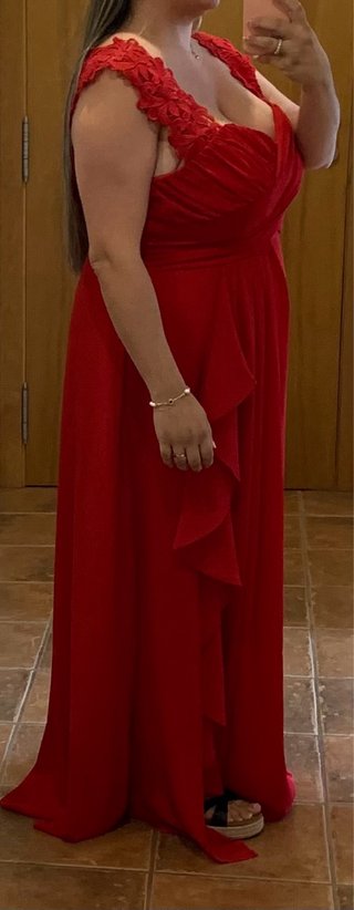 Vestido de fiesta rojo
