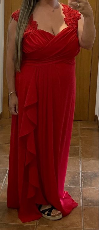 Vestido de fiesta rojo