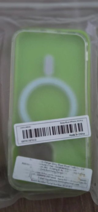 2 Fundas iPhone 13 (Verde y Transparente)