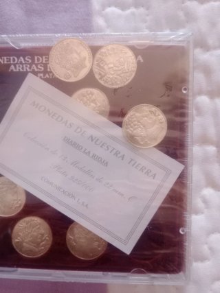 Colección Monedas de Nuestra Tierra Plata 925