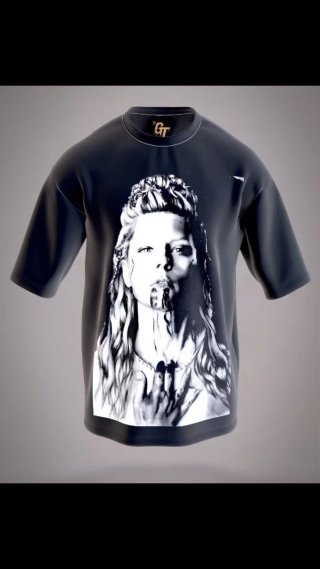 Camiseta Oversize modelo VALHALLA Premium 270gr
