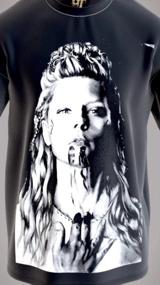 Camiseta Oversize modelo VALHALLA Premium 270gr