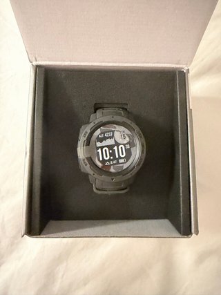 Garmin Instinct Reloj GPS Rugged Negro/Gris