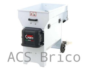 Despalilladora Chapa de Uva con Bomba - 2 HP - 2000 kg/h - 87x50 cm - Grifo