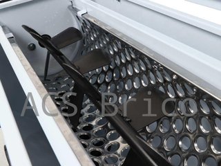 Despalilladora Chapa de Uva con Bomba - 2 HP - 2000 kg/h - 87x50 cm - Grifo