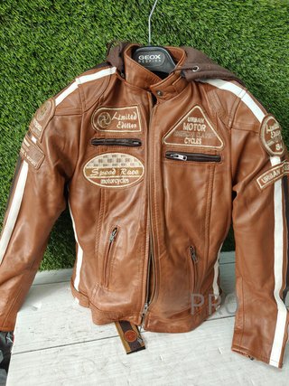 Chaqueta de moto de mujer cuero talla S - Urban