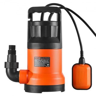 Bomba de Agua Sumergible Bomba de Sump 400W 2510 GPH/9506 LPH 26 ft/7.9 m de Altura