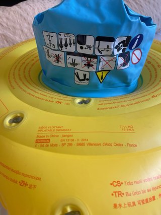 Flotador Bebé Nabaiji 7-11 kg decathlon