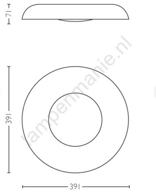 Plafón led Techo Philips