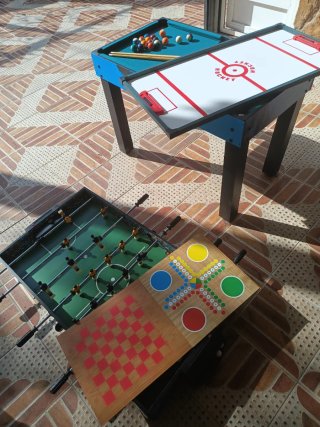 Futbolín Grande Multijuegos