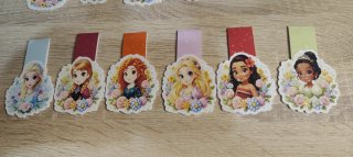 Segnalibri magnetici Disney Principesse