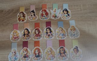 Segnalibri magnetici Disney Principesse