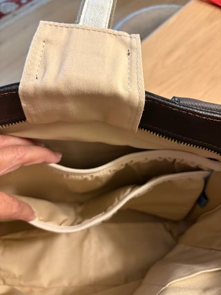 Bolso Piquadro Maletín Cuero Marrón Negro