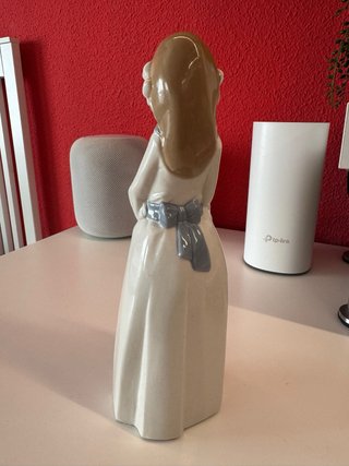 Figura niña con sombrero cerámica 24 cm
