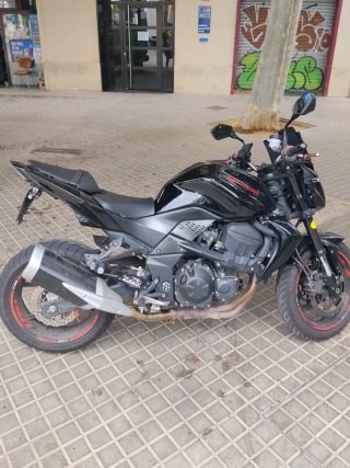 Kawasaki Z750 Negra