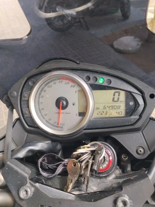 Kawasaki Z750 Negra