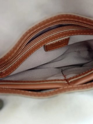 Bolso Adolfo Domínguez Negro y Marrón