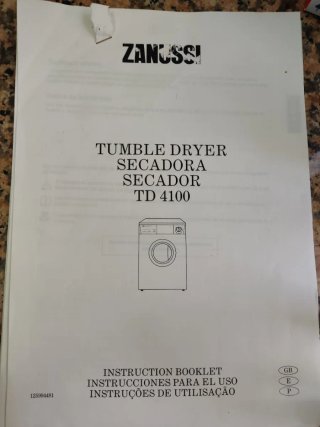Secadora Zanussi TDE 4224