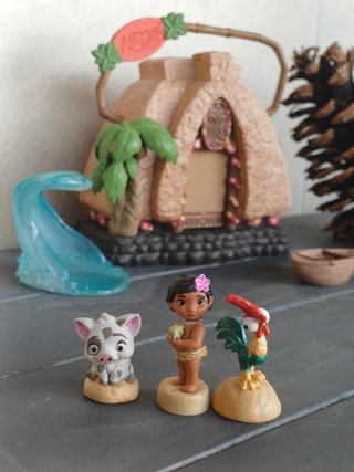 Casita Vaiana Moana Disney mini Animators Store
