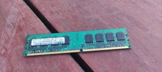 2x Samsung 1GB PC2-5300U RAM
