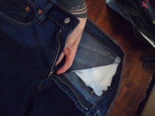 Pantaloni Jeans Blu